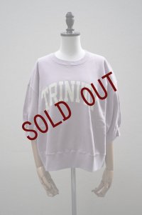Oblada　 HALF SLEEVE SWEAT SHIRT　 col.LAVENDER