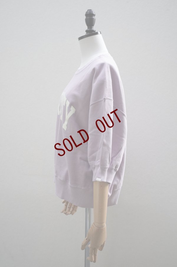 画像5: Oblada　 HALF SLEEVE SWEAT SHIRT　 col.LAVENDER
