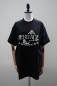 画像1: Oblada　<br>HERITAGE TEE　<br>col.BLACK (1)