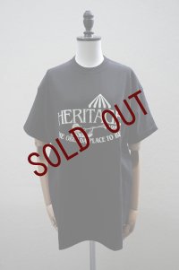 Oblada　 HERITAGE TEE　 col.BLACK