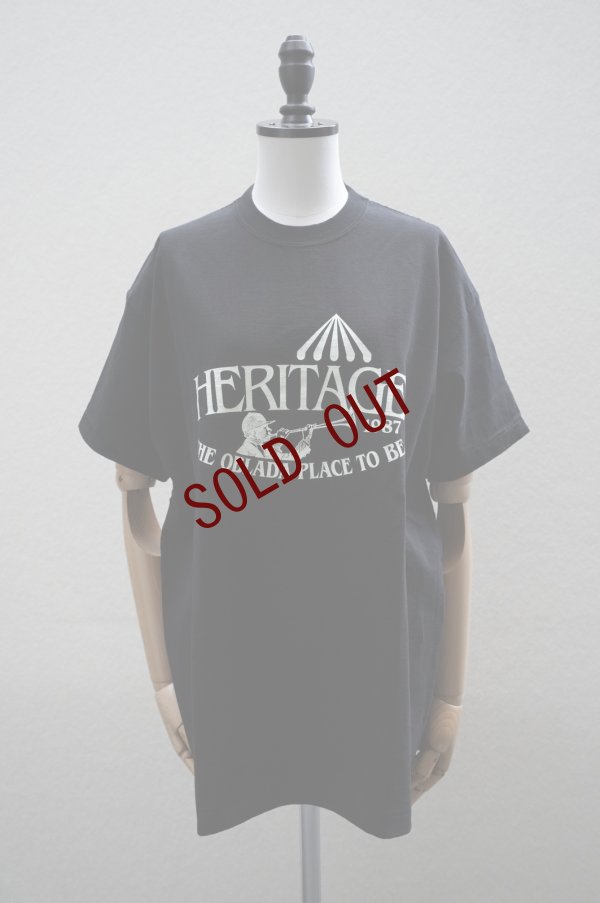 画像1: Oblada　 HERITAGE TEE　 col.BLACK