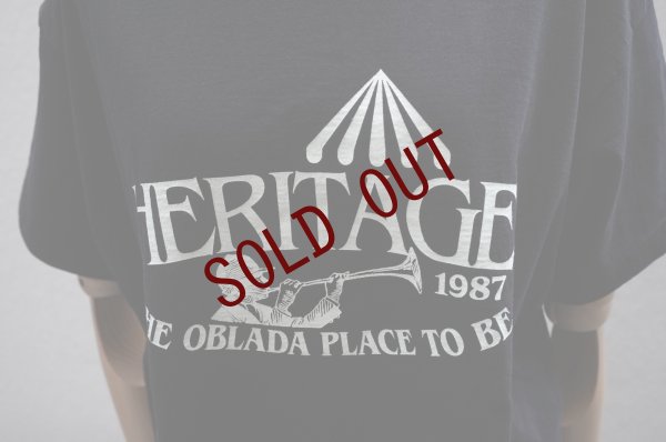 画像2: Oblada　 HERITAGE TEE　 col.BLACK
