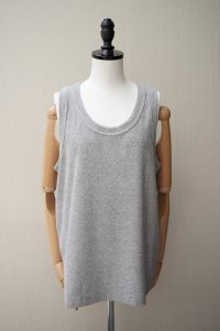 Sans limite　 TCパイルタンクトップ　 col.TOP GREY
