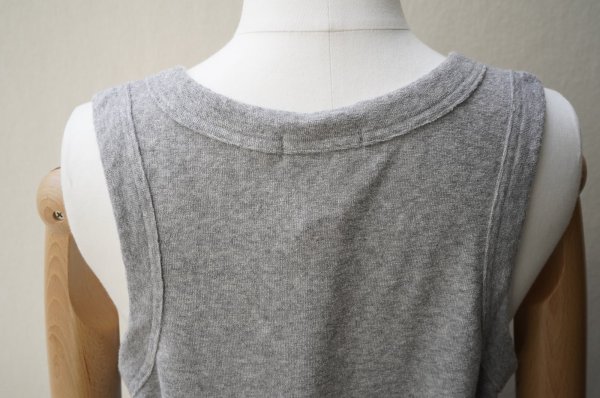 画像4: Sans limite　 TCパイルタンクトップ　 col.TOP GREY