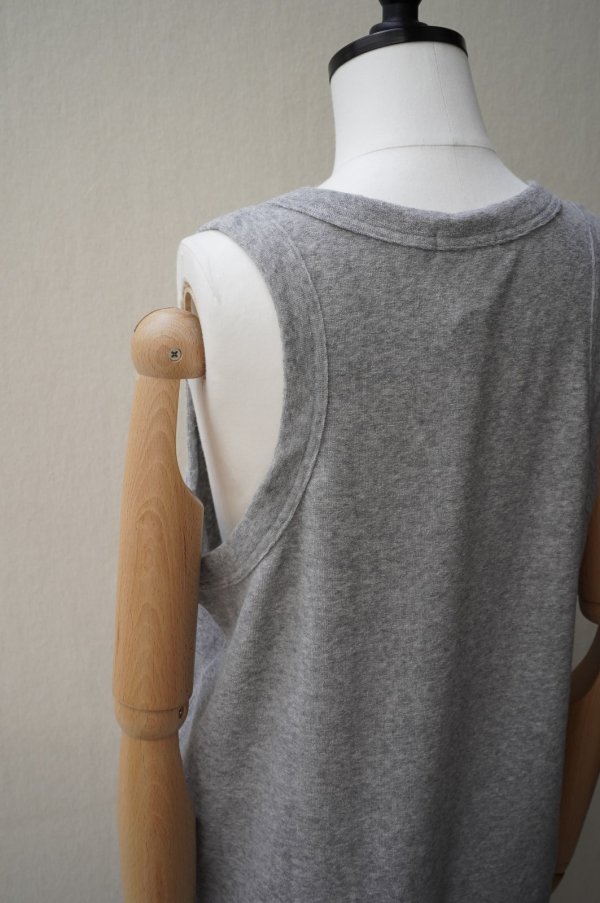画像5: Sans limite　 TCパイルタンクトップ　 col.TOP GREY
