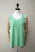 Sans limite　 TCパイルタンクトップ　 col.GREEN