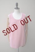 Sans limite　 TCパイルタンクトップ　 col.PINK