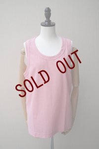 Sans limite　 TCパイルタンクトップ　 col.PINK