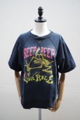 画像1: HANS　<br />SHORT SLEEVE SWEAT　<br />col. 墨藍 (1)