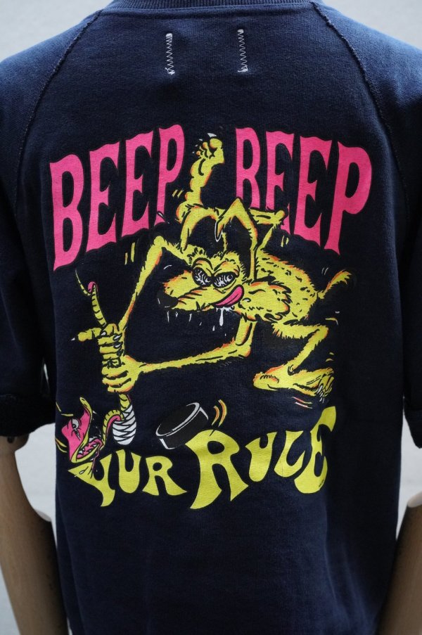 画像4: HANS　 SHORT SLEEVE SWEAT　 col. 墨藍