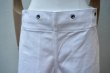 画像2: 再入荷　 TUKI　 Snap pants　 col.White (2)