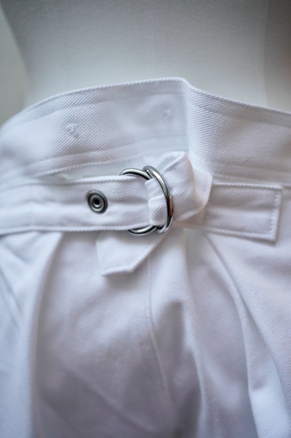 画像6: 再入荷　 TUKI　 Snap pants　 col.White