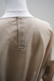 画像5: TENNE HANDCRAFTED MODERN　 ORGANZA HALF SLEEVE PULLOVER　 col. CAMEL (5)