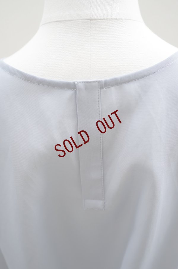 画像5: TENNE HANDCRAFTED MODERN　 ORGANZA NO SLEEVE PULLOVER　 col. BLUE GREY