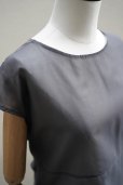 画像6: TENNE HANDCRAFTED MODERN　 ORGANZA NO SLEEVE PULLOVER　 col. GREY