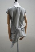 画像3: TENNE HANDCRAFTED MODERN　 ORGANZA NO SLEEVE PULLOVER　 col. GREEN