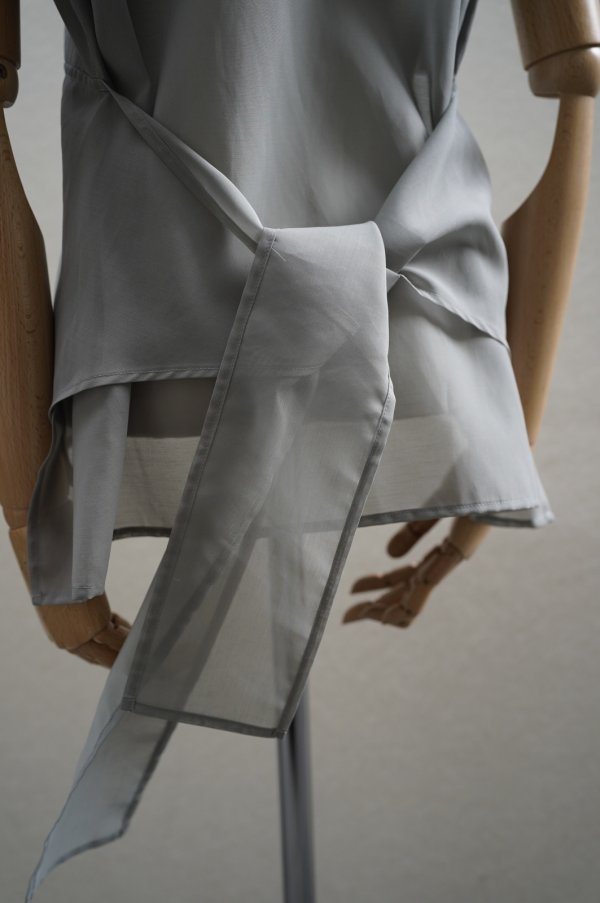 画像4: TENNE HANDCRAFTED MODERN　 ORGANZA NO SLEEVE PULLOVER　 col. GREEN