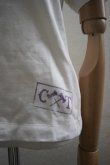 画像3: Cecile Tulkens　 TEE SHIRT CT LTD V NECK COTTON GARMENT　 col. WHITE (3)