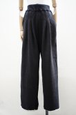 画像1: Cecile Tulkens　 MENS TROUSERS CT LTD WIDE JERSEY COTTON TRACKSUIT　 col. BLACK (1)