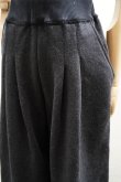 画像2: Cecile Tulkens　 MENS TROUSERS CT LTD WIDE JERSEY COTTON TRACKSUIT　 col. BLACK (2)