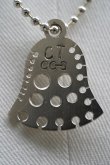 画像1: Cecile Tulkens　 CHARM NECKLACE CC-STEDING BELL CHARM SILVER 925 JEWELLERY 　 col. SILVER (1)