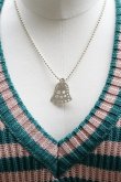 画像5: Cecile Tulkens　 CHARM NECKLACE CC-STEDING BELL CHARM SILVER 925 JEWELLERY 　 col. SILVER (5)