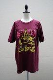 画像1: HANS　 SHORT SLEEVE TEE　 col. MAROON (1)