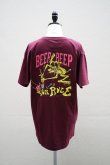 画像5: HANS　 SHORT SLEEVE TEE　 col. MAROON (5)