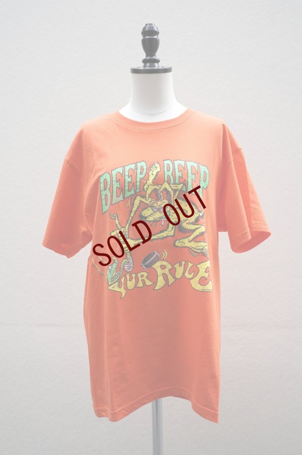 画像1: HANS　 SHORT SLEEVE TEE　 col. ORANGE