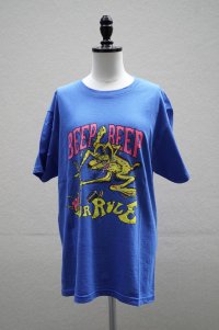 HANS　 SHORT SLEEVE TEE　 col. ROYAL BLUE