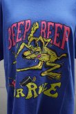 画像2: HANS　 SHORT SLEEVE TEE　 col. ROYAL BLUE (2)