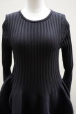 画像2: CFCL　 POTTERY LONG SLEEVE DRESS　 col.BLACK (2)