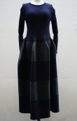 画像1: CFCL　 POTTERY LONG SLEEVE DRESS　 col.NAVY MULTI (1)