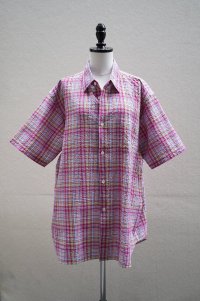 Sans limite　 ボックスレギュラー半袖  　 col.CHECK