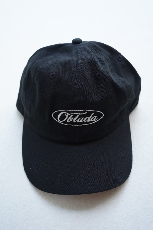 画像1: Oblada　 oval LOGO CAP　 col.BLACK (1)
