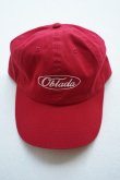 画像1: Oblada　 oval LOGO CAP　 col.RED (1)