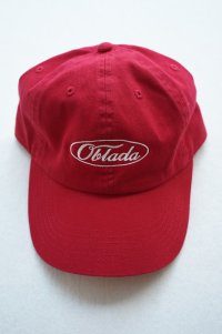Oblada　 oval LOGO CAP　 col.RED