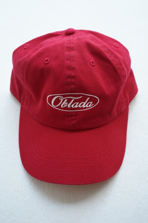 画像1: Oblada　 oval LOGO CAP　 col.RED (1)