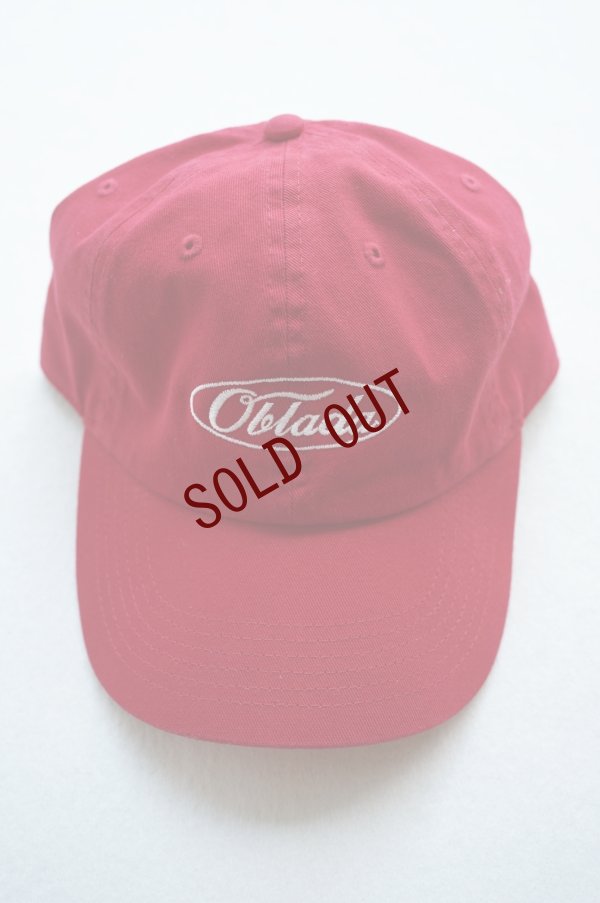 画像1: Oblada　 oval LOGO CAP　 col.RED