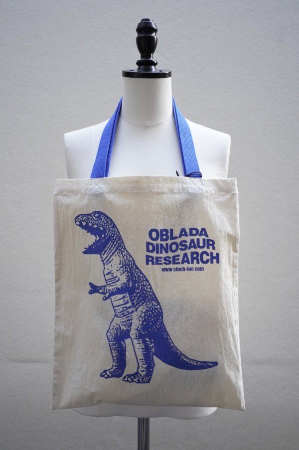 画像1: Oblada　 DINOSAUR TOTE　 col.BLUE (1)
