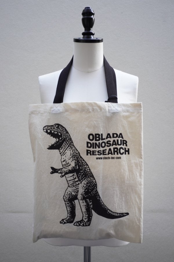 画像1: Oblada　 DINOSAUR TOTE　 col.BLACK (1)