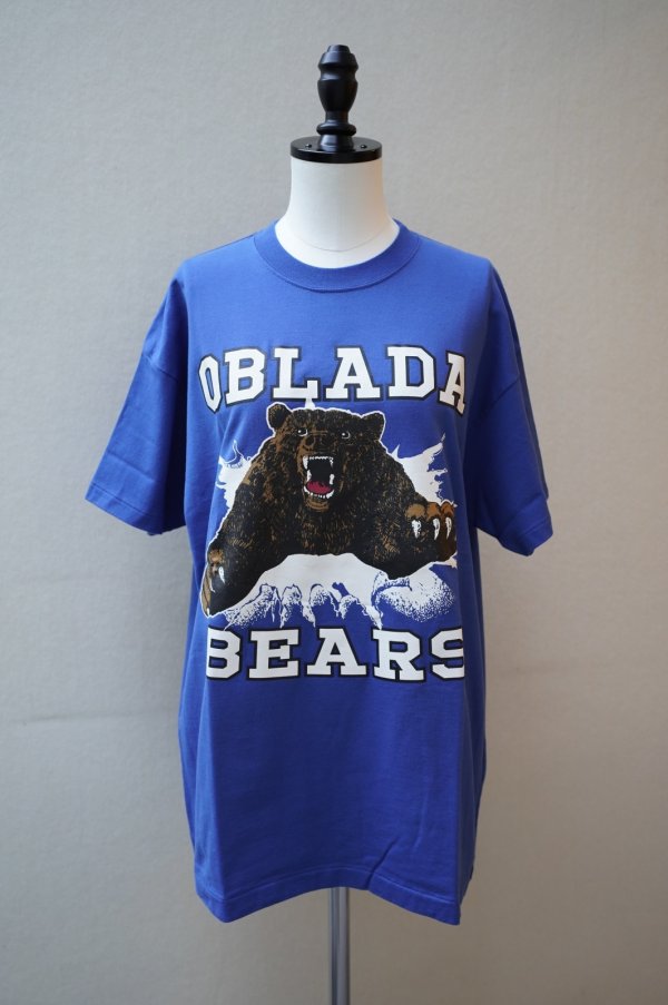 画像1: Oblada　 BEARS TEE　 col.BLUE (1)