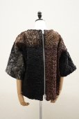 画像3: JULIE KEGELS　<br />RECYCLED FUR TOP (size S)　<br />col. BROWN (MIX) (3)
