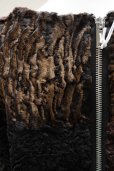 画像8: JULIE KEGELS　<br />RECYCLED FUR TOP (size S)　<br />col. BROWN (MIX) (8)