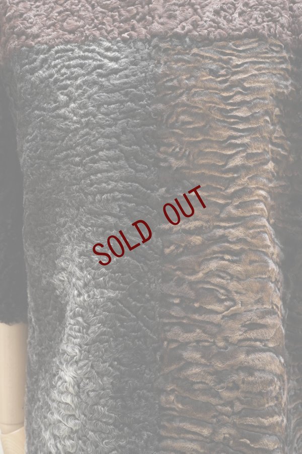 画像5: JULIE KEGELS　 RECYCLED FUR TOP (size S)　 col. BROWN (MIX)