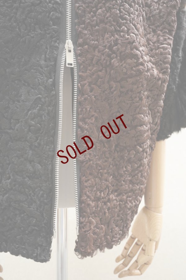 画像13: JULIE KEGELS　 RECYCLED FUR TOP (size S)　 col. BROWN (MIX)