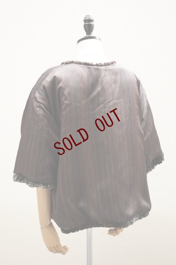 画像18: JULIE KEGELS　 RECYCLED FUR TOP (size S)　 col. BROWN (MIX)