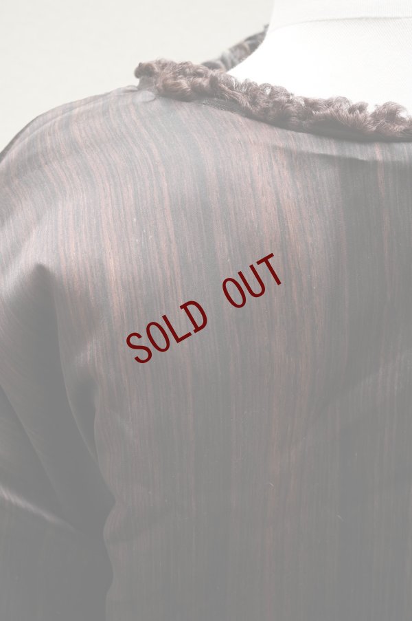 画像19: JULIE KEGELS　 RECYCLED FUR TOP (size S)　 col. BROWN (MIX)