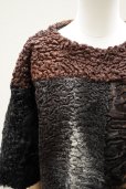 画像4: JULIE KEGELS　<br />RECYCLED FUR TOP (size M)　<br />col. BROWN (MIX) (4)