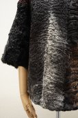 画像6: JULIE KEGELS　<br />RECYCLED FUR TOP (size M)　<br />col. BROWN (MIX) (6)